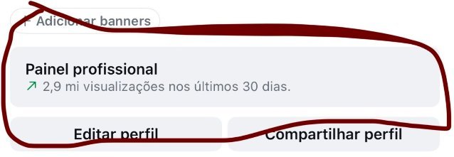 Painel profissional: 2,9 milhões de visualizações em 30 dias